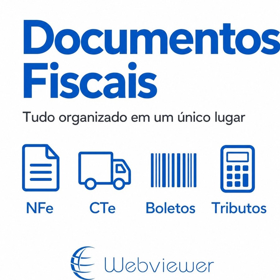 NFe, CTe, Boletos, Tributos...